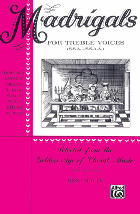 Book cover for Madrigals for Treble Voices