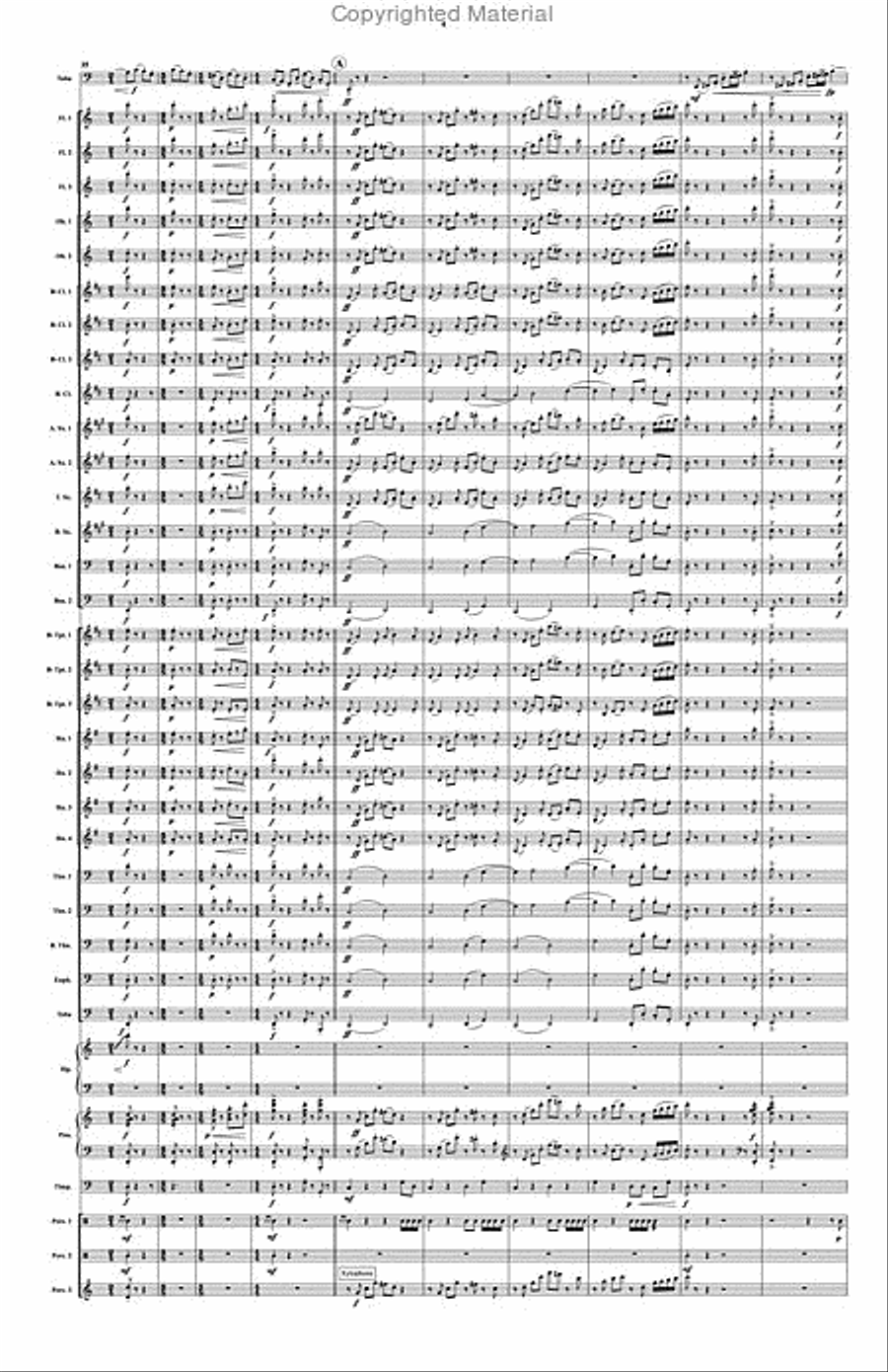 Concerto Concert Band scores gallery preview page 5