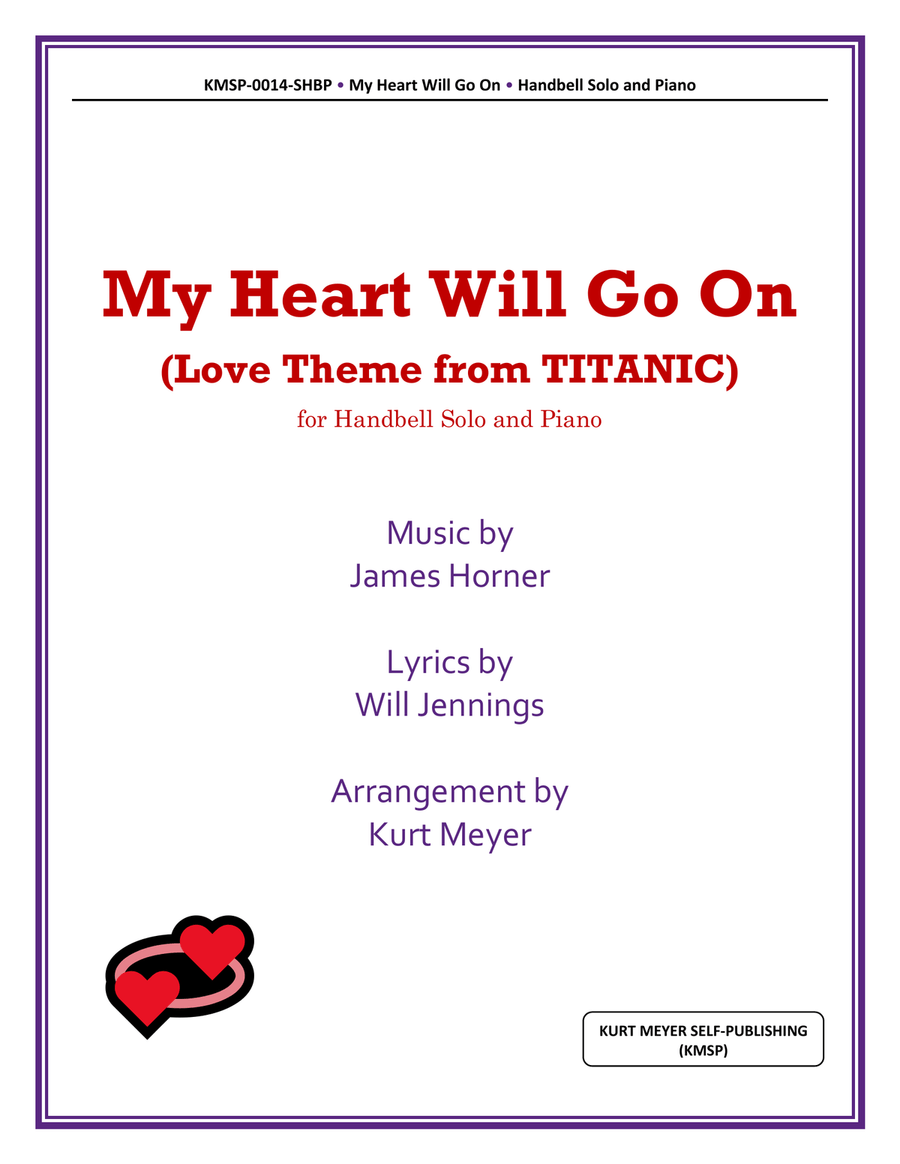 My Heart Will Go On (love Theme From 'titanic') by Celine Dion Handbell Choir - Digital Sheet Music