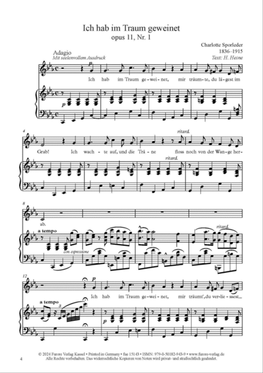 Ballade und Lieder Voice Solo scores gallery preview page 2