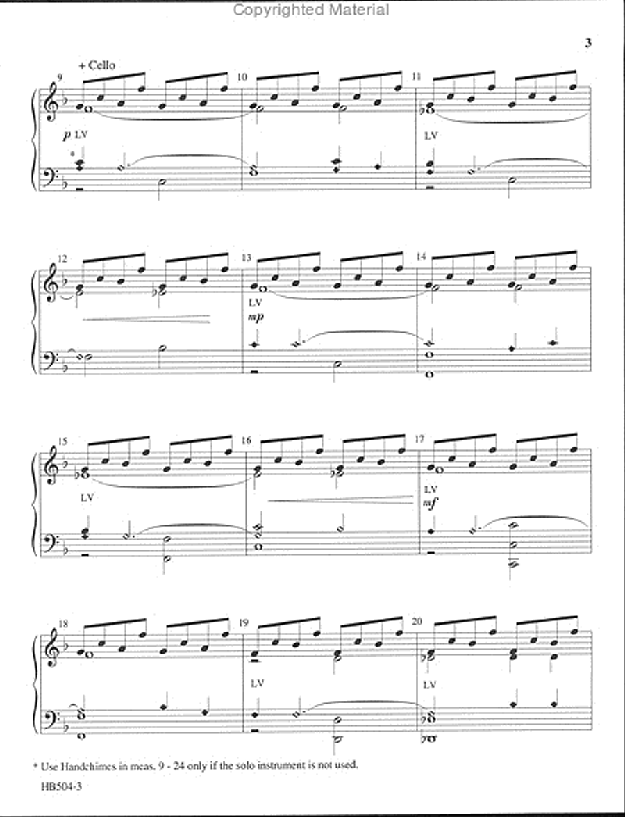 My Lord What a Mornin' - Atteberry 5-Octaves scores gallery preview page 3