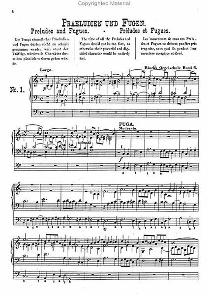 Praktische Orgelschule Vol. 6 op. 55,6 (1817-1821) -Nachdruck Ausgabe W. Volckmar-