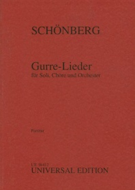 Gurrelieder (study score)