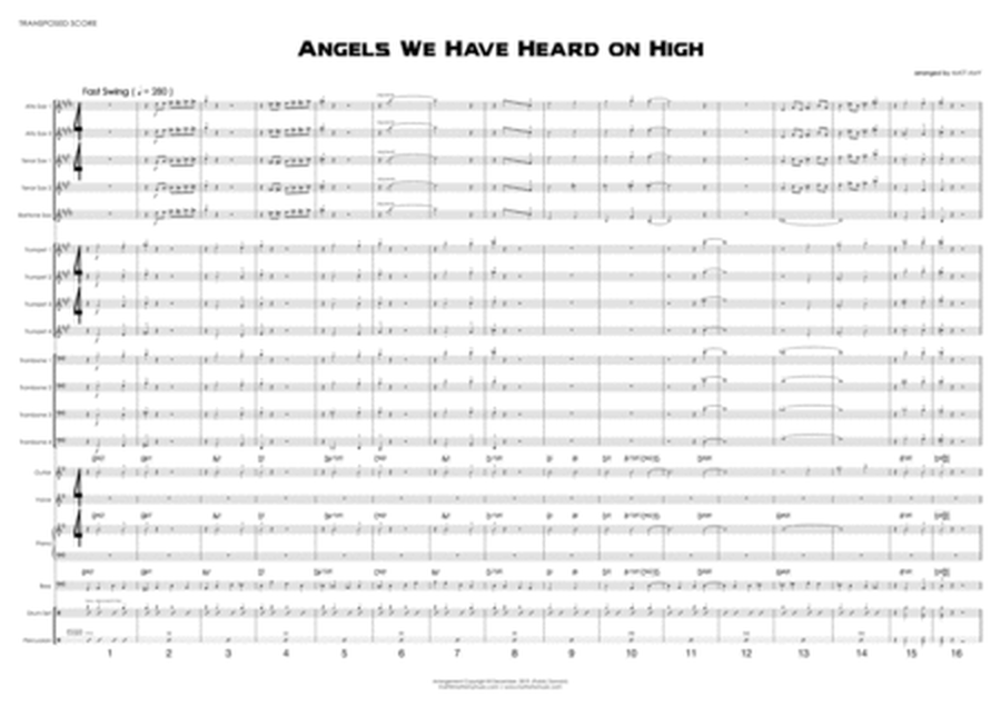 Angels We Have Heard On High (Big Band - Fast Swing)