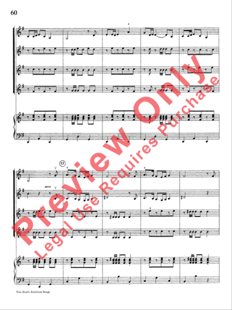 Highland/Etling Violin Quartet Series: Book 2