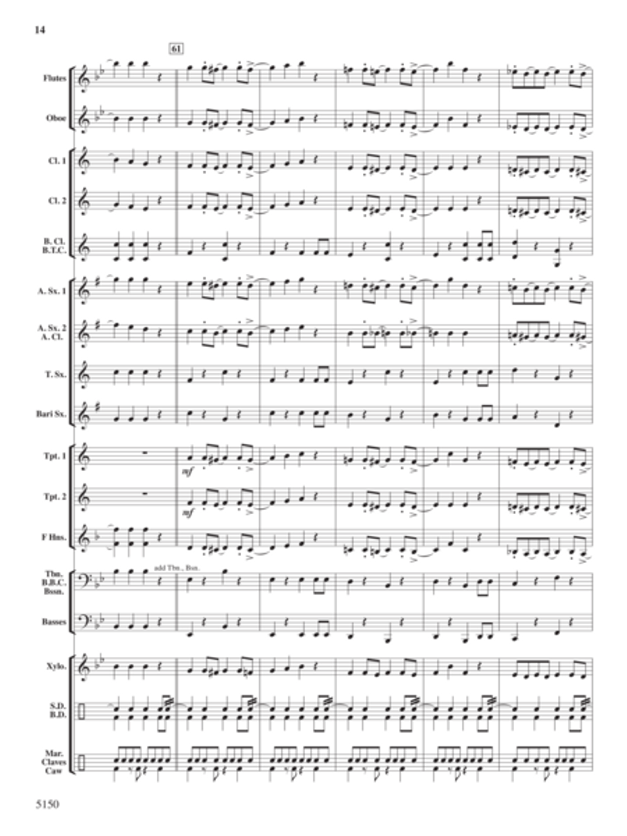 Toucan Tango Concert Band - Sheet Music page 5