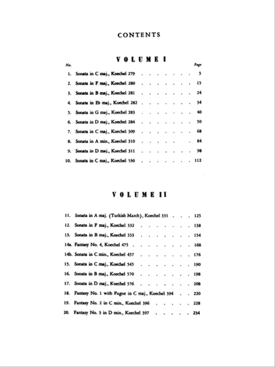 Sonatas and Three Fantasias, Volume 2 Piano Solo scores gallery preview page 4