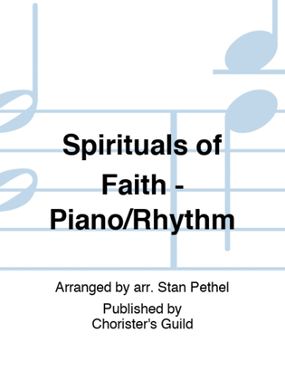 Book cover for Spirituals of Faith - Piano/Rhythm
