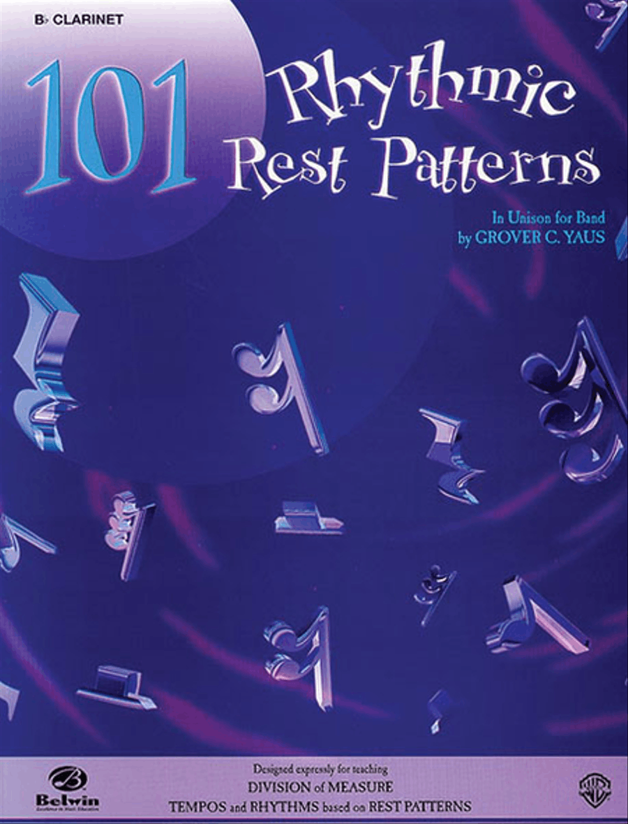 101 Rhythmic Rest Patterns Concert Band Methods scores gallery preview page 1