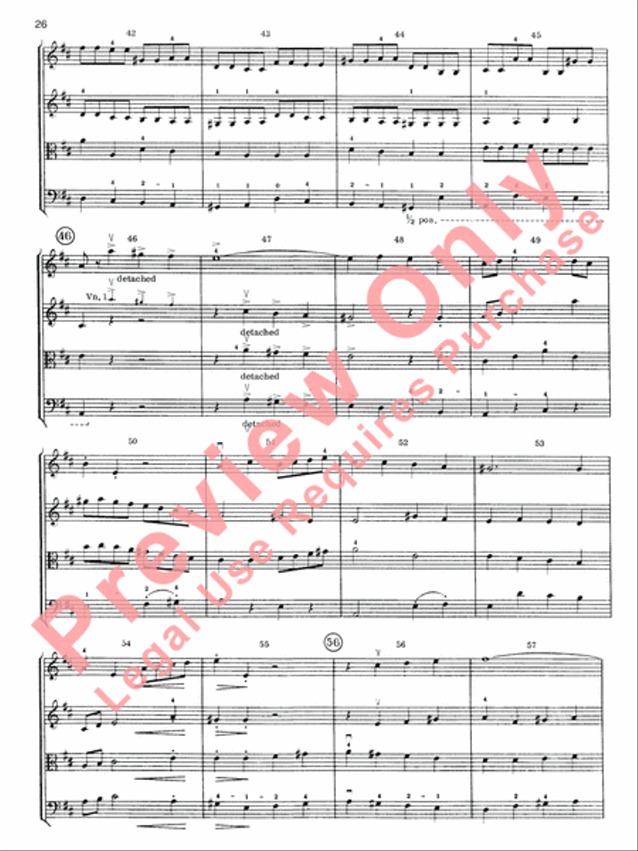 Highland/Etling String Quartet Series: Book 2 String Quartet scores gallery preview page 55