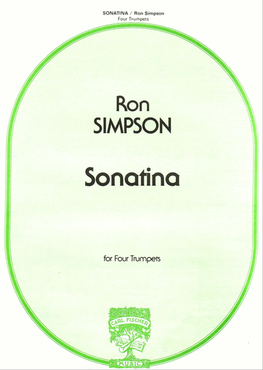 Sonatina Sonatina Cornet scores gallery preview page 1