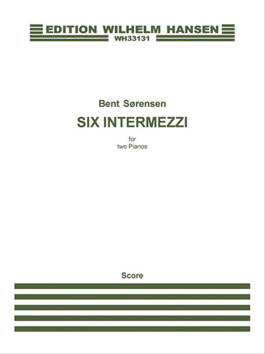 Six Intermezzi