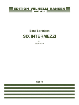 Book cover for Six Intermezzi