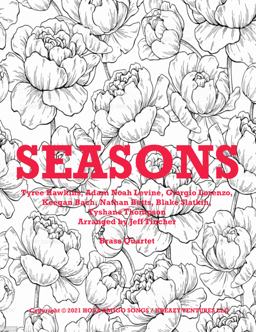 Seasons Seasons Brass Ensemble scores gallery preview page 1