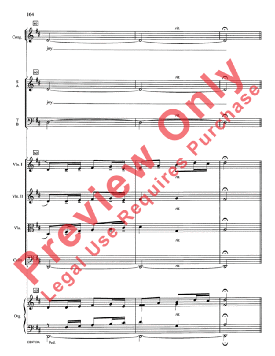 A Festival of Lessons and Carols Choir scores gallery preview page 165
