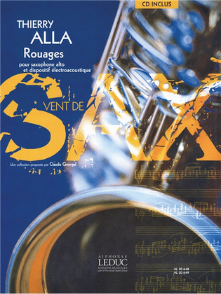 Rouages (5'10'') (6e) (livre Avec Cd Al30649) (collection Vent De Sax) Pour Saxop