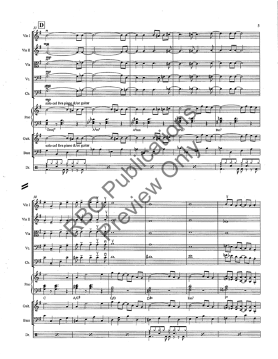 Cliche Cliche String Orchestra scores gallery preview page 6