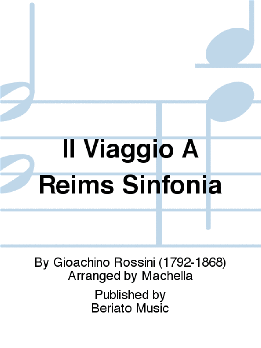 Il Viaggio A Reims Sinfonia Organ scores gallery preview page 1