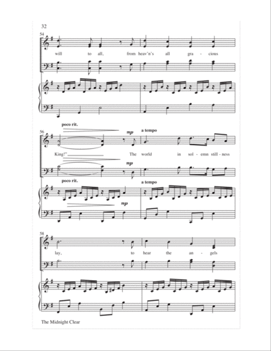 Sing with the Angels!- Score 4-Part scores gallery preview page 35