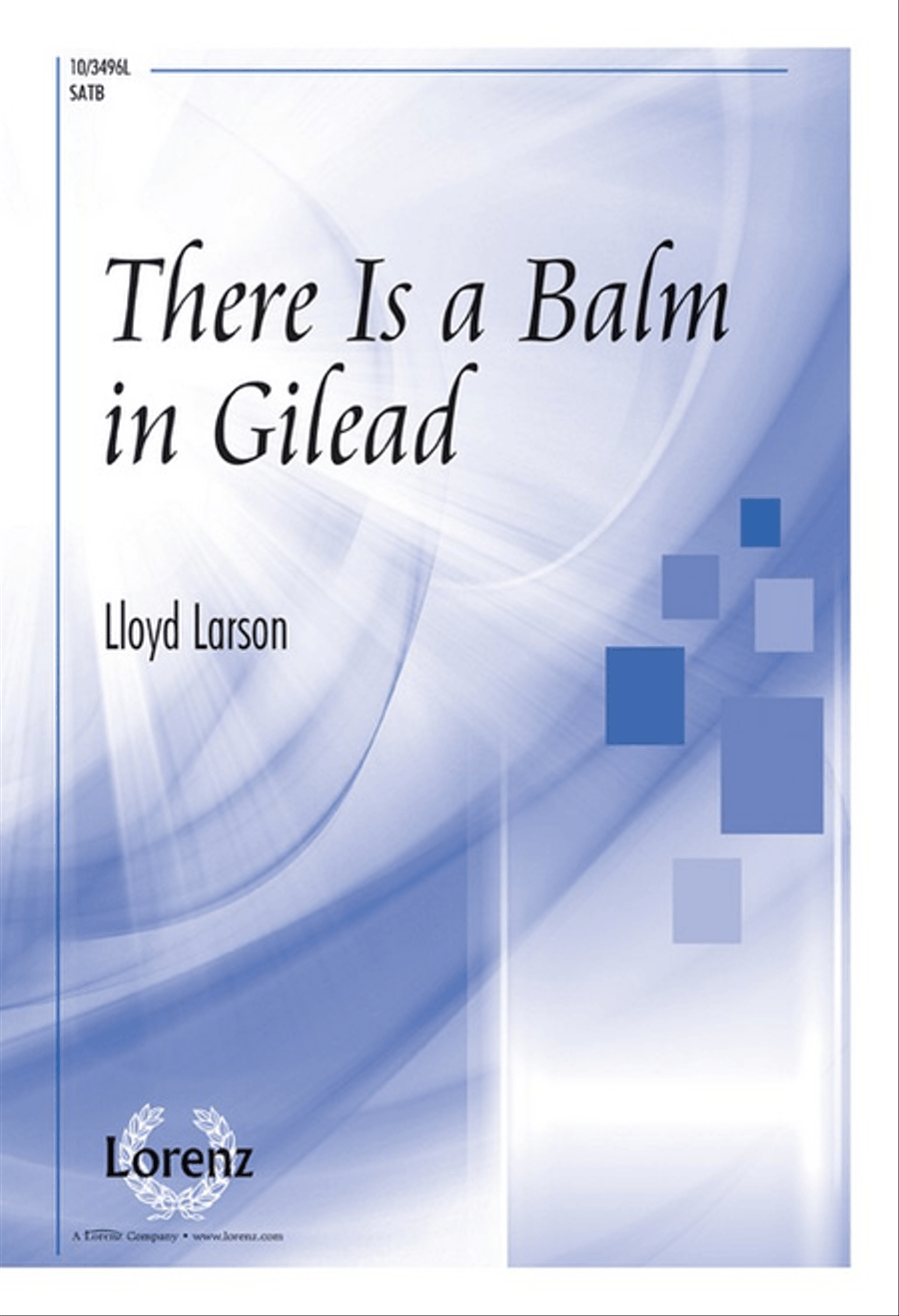 There Is a Balm in Gilead 4-Part scores gallery preview page 1