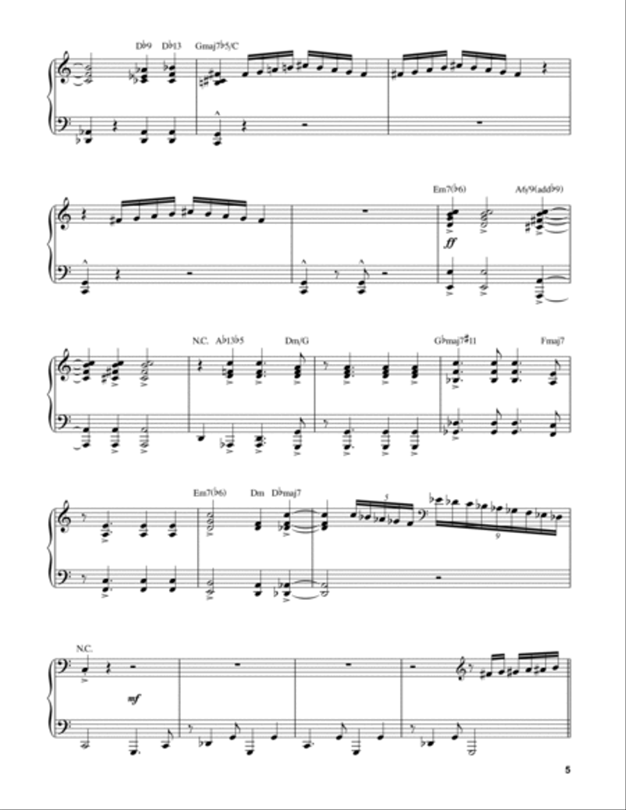 Un Poco Loco Piano scores gallery preview page 5