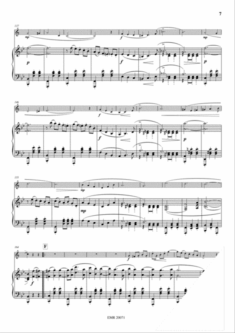 Thoughts Of Love Clarinet Solo scores gallery preview page 7