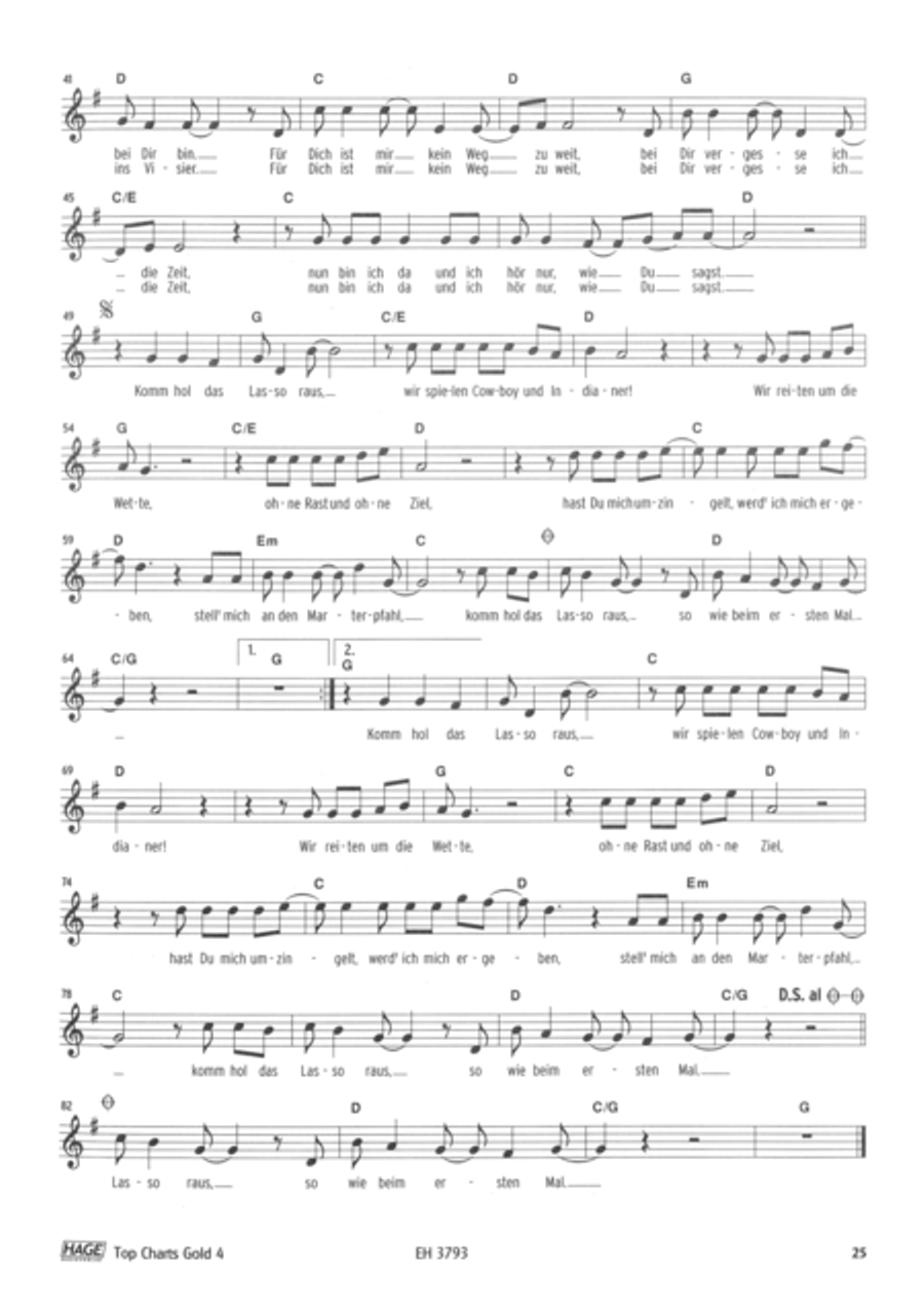 Cowboy und Indianer Voice scores gallery preview page 4