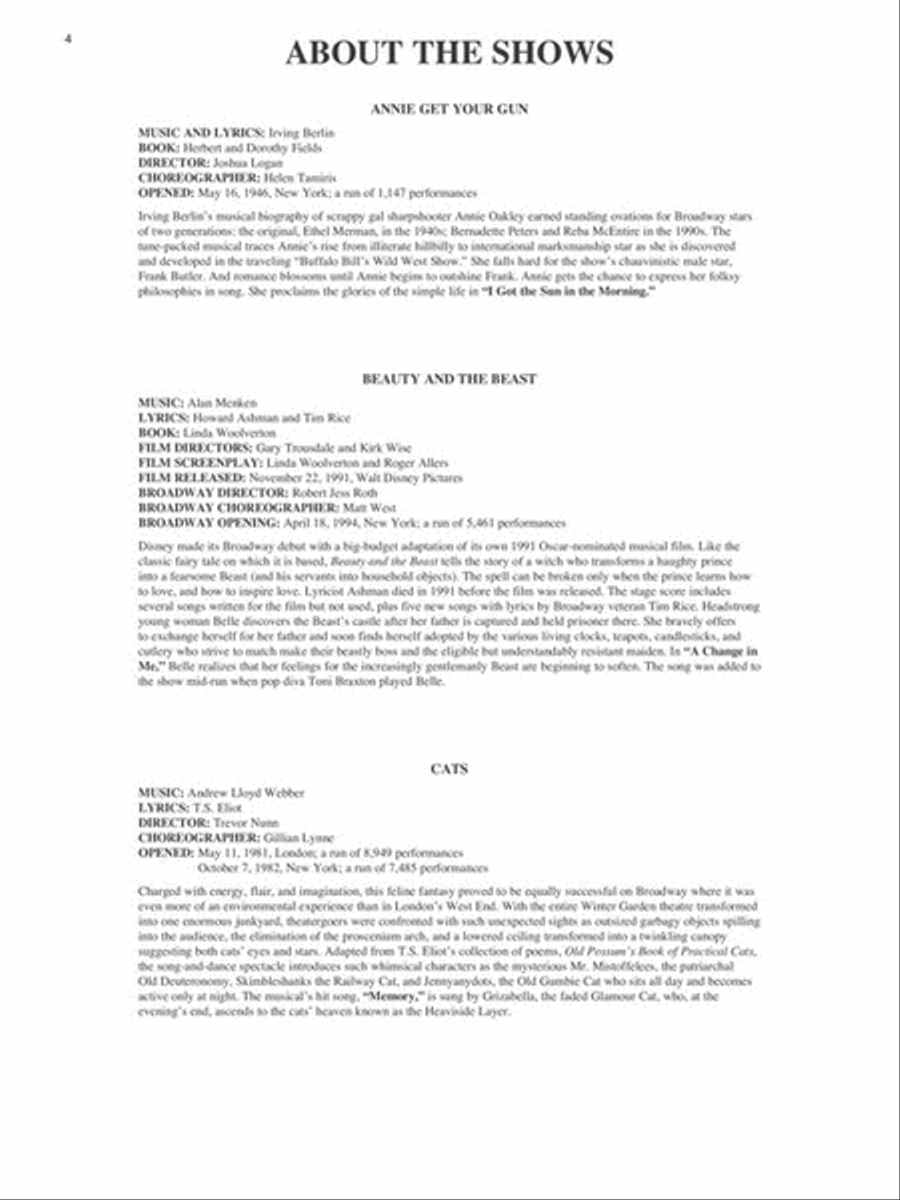 The Singer's Musical Theatre Anthology – Teen's Edition Mezzo-Soprano Voice scores gallery preview page 7