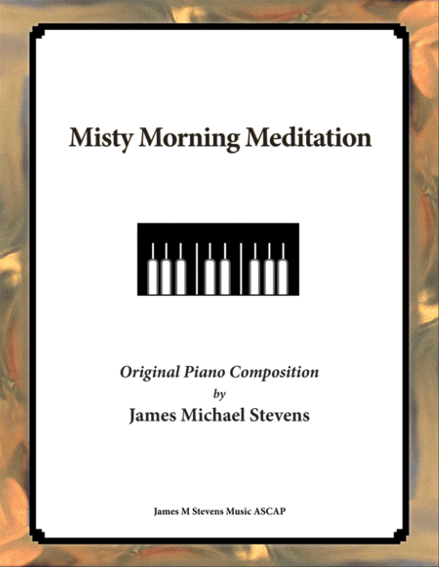 Misty Morning Meditation Misty Morning Meditation Piano Solo scores gallery preview page 1