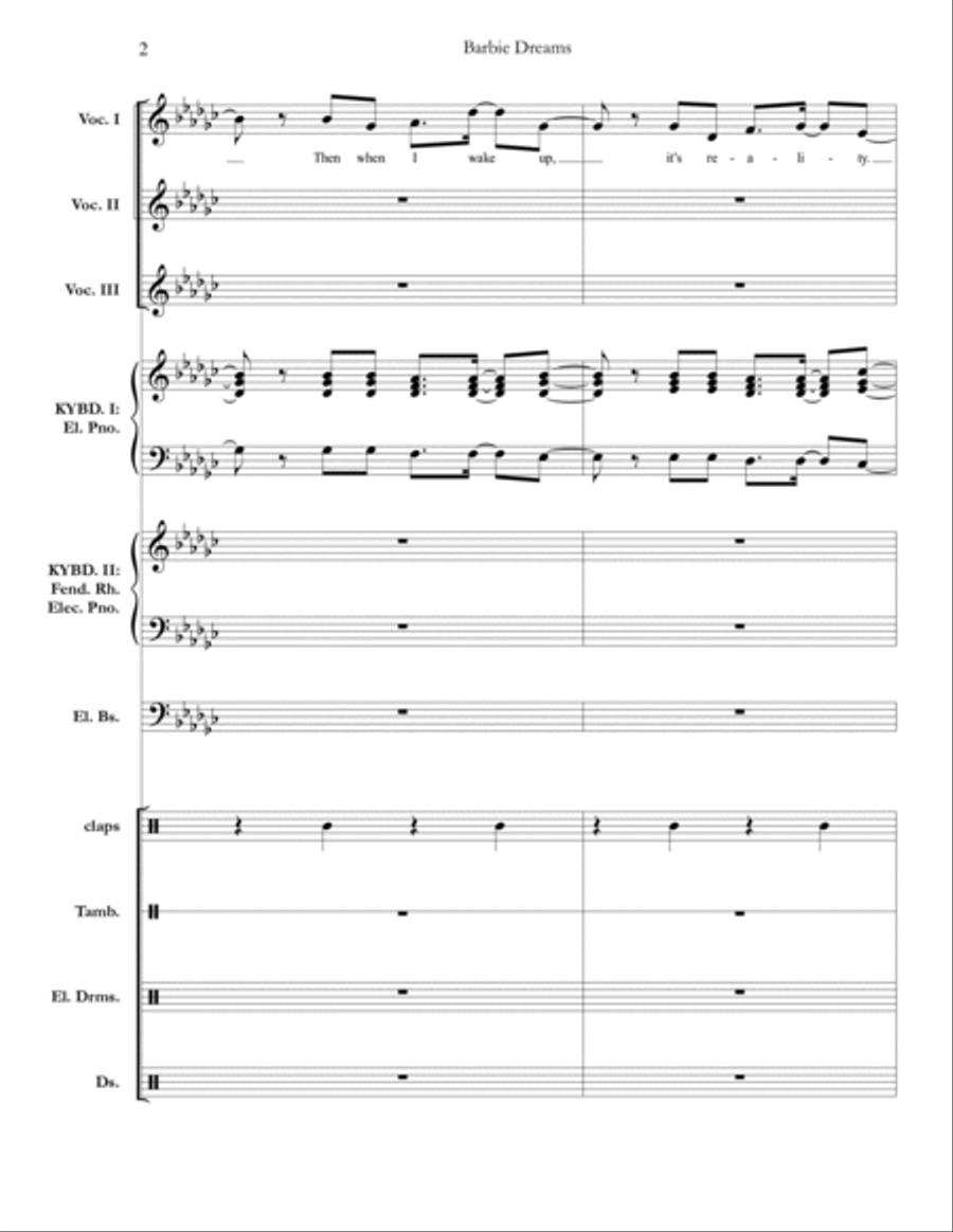 Barbie Dreams School and Community scores gallery preview page 2
