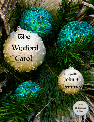 Book cover for The Wexford Carol (Trio for Flute, Trumpet and Piano)