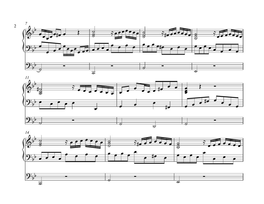Dies Irae (organ) Organ Solo scores gallery preview page 2