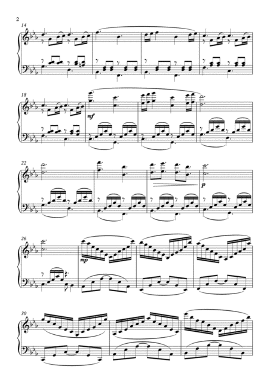 Game Of Thrones Piano Solo scores gallery preview page 3