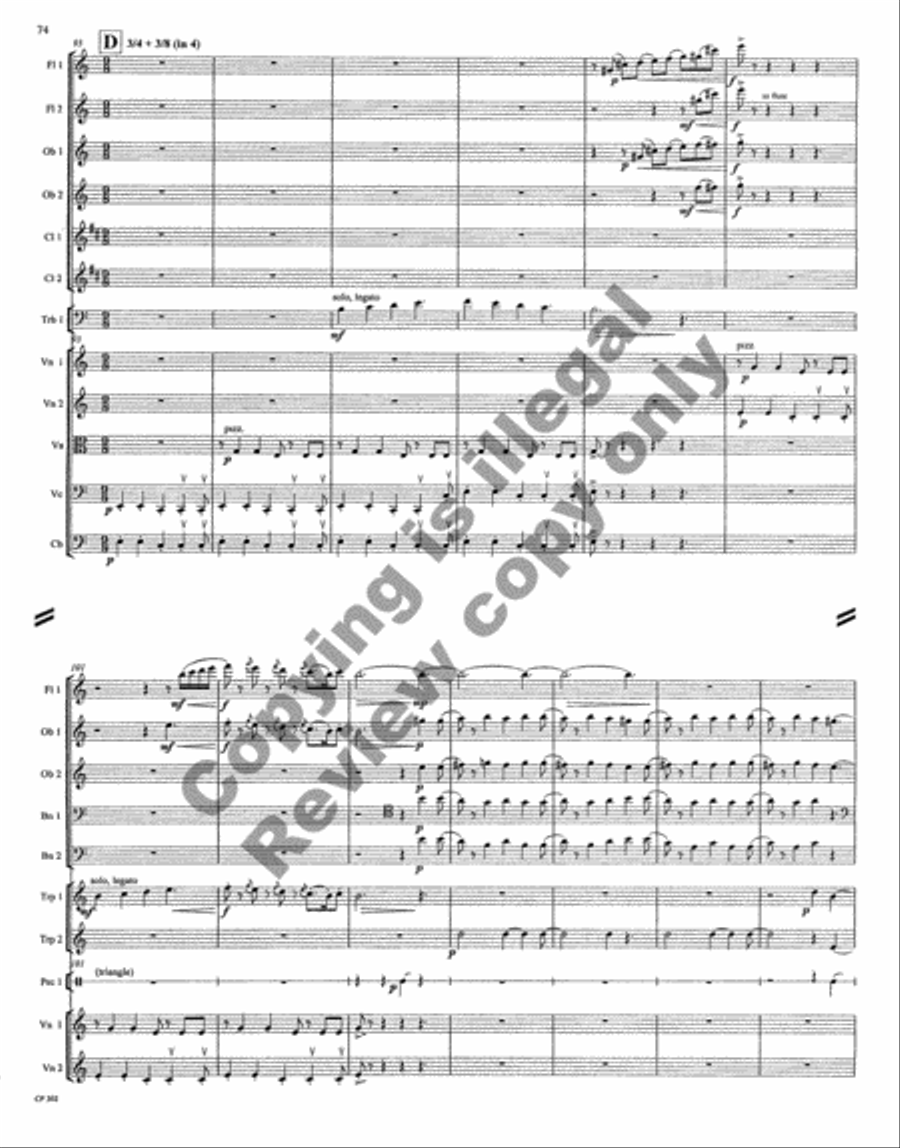 Symphony No. 1 Full Orchestra scores gallery preview page 178