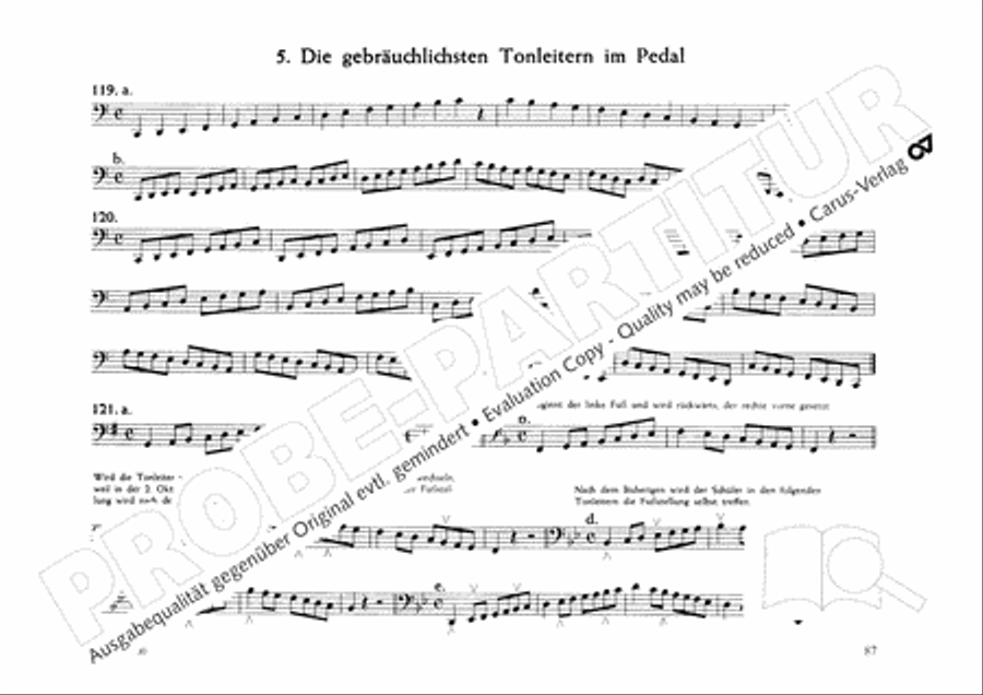 Orgelschule Orgelschule Organ scores gallery preview page 89