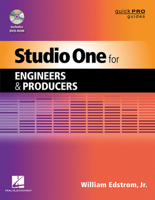Book cover for Studio One for Engineers and Producers