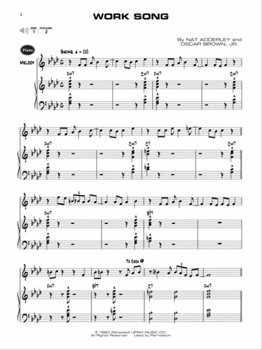 Alfred Jazz Easy Play-Along -- Easy Standards, Volume 1 Piano scores gallery preview page 4