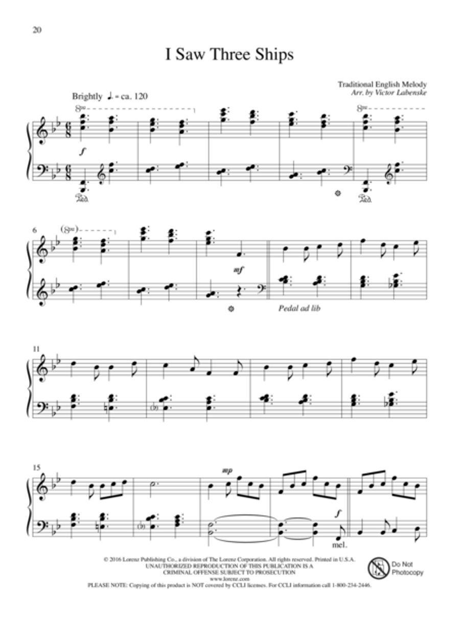 Christmas Impressions Christmas Impressions Piano Solo scores gallery preview page 11
