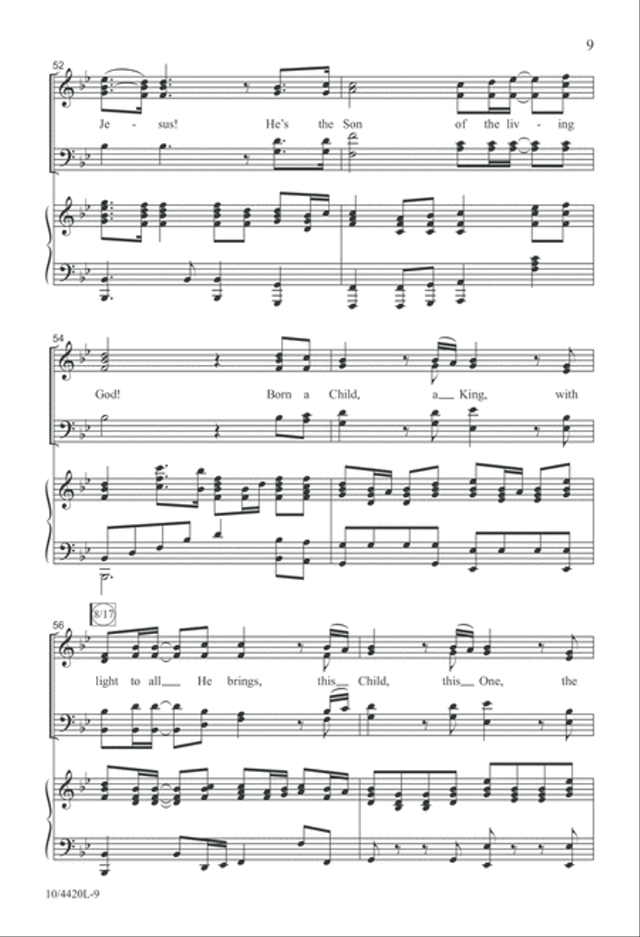 This Child This Child 4-Part scores gallery preview page 9