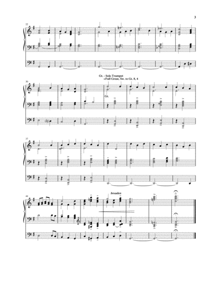 Variations on Hyfrydol (arr. Diane Bish)