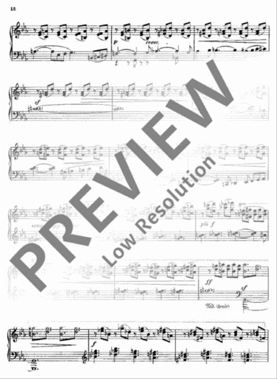 13 Préludes Piano Solo scores gallery preview page 13