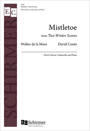 Book cover for Mistletoe: from Two Winter Scenes (Choral Score)