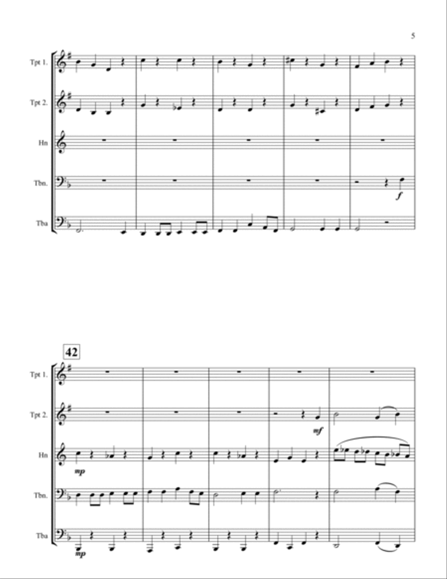The Sound Of Music School and Community scores gallery preview page 5