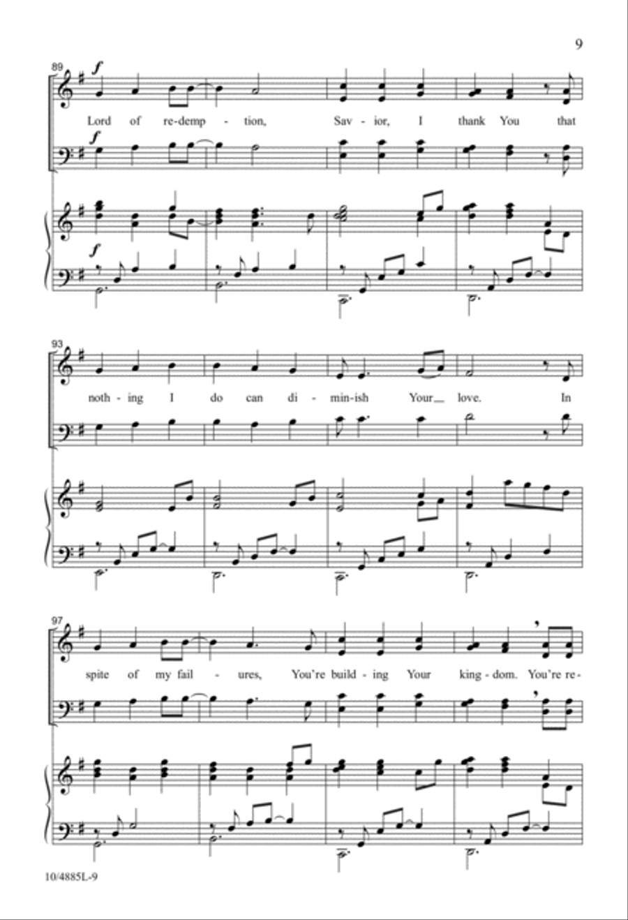 Lord of the Broken 4-Part scores gallery preview page 9
