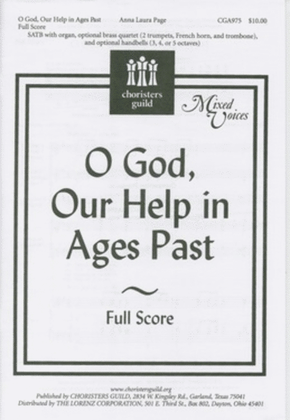 Book cover for O God, Our Help in Ages Past - Full Score