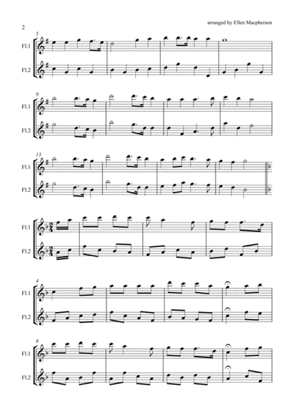 A Hymn Medley for Flute Duet image number null