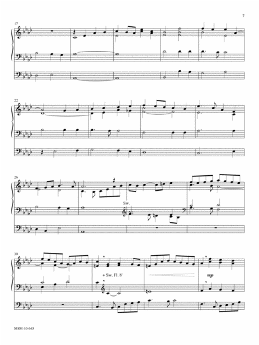 More Love to Thee, O Christ Organ scores gallery preview page 2