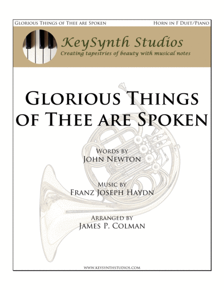 Glorious Things of Thee are Spoken image number null