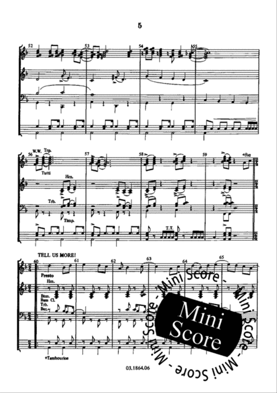 Magic Power Concert Band scores gallery preview page 7
