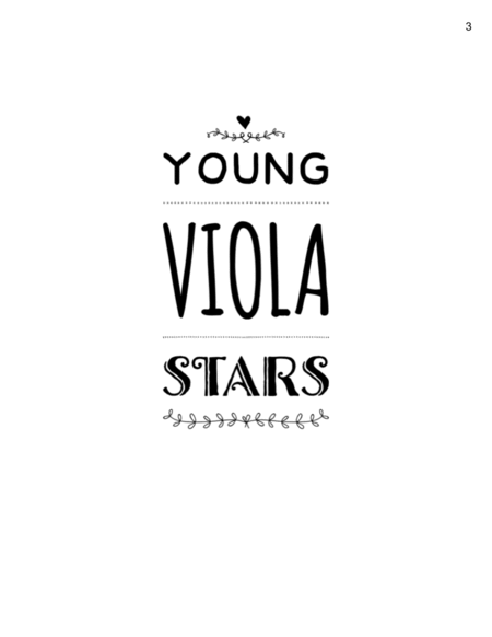 11 CHILDREN'S SONGS FOR THE YOUNG STARS ORCHESTRA: PART FOR THE VIOLA image number null